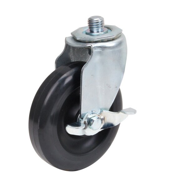 Caster, Stem , W/Brk, 5", 3/4"
